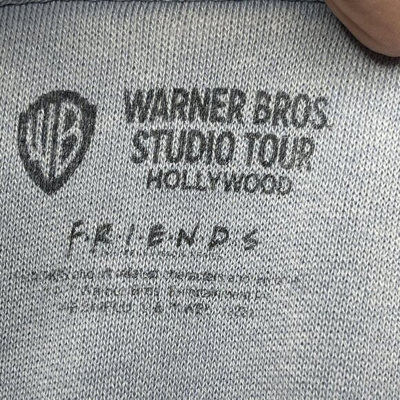 Friends Warner Bros Studio Tour Lightweight Sweatshirt Sky Blue M - Picture 4 of 8